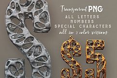 Future Metal 3D Lettering Product Image 2