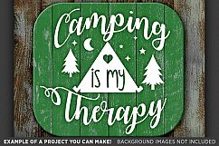 Camping Is My Therapy SVG File - Glamper Svg - 772 Product Image 3