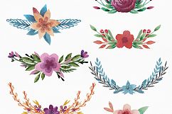 Watercolor Frames, Patterns and Animals Product Image 4