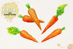 Watercolor Vegetables, Herbs Product Image 4
