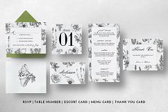 Botanical Wedding Invitation Suite Product Image 7