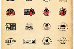 20 Vintage Boxing &amp; Gym Templates Product Image 2