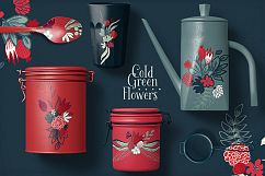 Cold Green Flowers Product Image 2