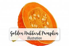 Golden Hubbard Pumpkin Product Image 1