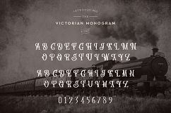 Victorian Monogram Font Product Image 4