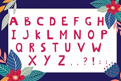 Hello Summer Cutout Font Product Image 3