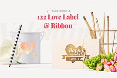 122 LOVE LABEL &amp; RIBBON Product Image 7