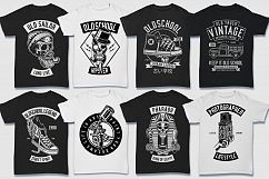 200 Vector Tshirt Designs B/W Concept Product Image 17