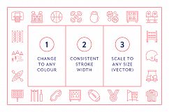 Line Icons - Sport Product Image 6