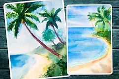 Seascapes 2. Watercolor set. Product Image 2