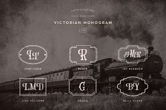 Victorian Monogram Font Product Image 2