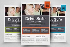 Driving School Flyer Template Product Image 1