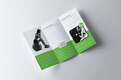 Body Fitness Club Trifold Brochure Template Product Image 3