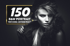 B&amp;W Portrait - 150 Lightroom Presets Product Image 1