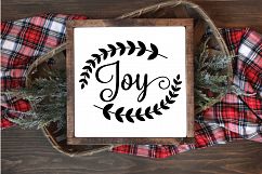 Christmas SVG Cut File - Joy SVG DXF PNG EPS JPG Product Image 4