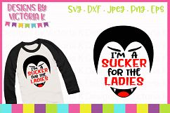 I'm a sucker for the ladies, Halloween, SVG, DXF, PNG Product Image 1