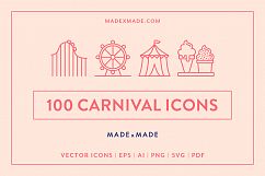 Line Icons - Carnival Product Image 1