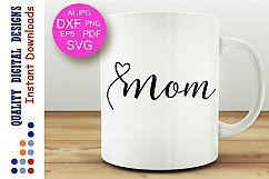 Mom Svg Amma Granna SVG Mom life svg Mothers gift Mom shirt Product Image 1