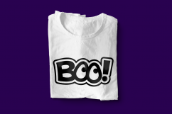 Halloween BOO! Eyes SVG File Cutting Template Product Image 2