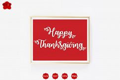 Happy Thanksgiving svg Product Image 1