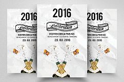 Happy New Year Celebration Flyer Product Image 1