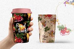 Christmas watercolor PNG set   Product Image 4