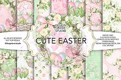 Watercolor Cute easter DP pack 1 Product Image 1