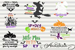 SVG Halloween Bundle -16 Cutting files and 15 Bonus Halloween Elements - Cut Ready SVG for Halloween Product Image 3