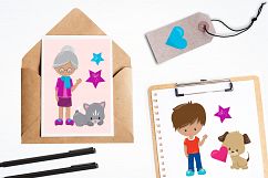 Happy Family  graphics and illustrations Product Image 4