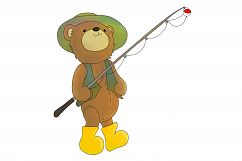 Assorted Bears | 6 PNG clip art illustrations Product Image 2