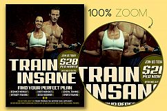 Fitness Training Flyer Template Product Image 2
