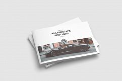 A4 Landscape Brochure Mockup Product Image 14