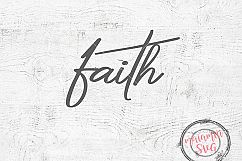 Faith Svg, Faith Clipart, Faith Cross Svg, Jesus Svg Product Image 1