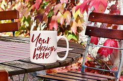 Autumn mug mock-up bundle - 8 jpeg mockups Product Image 7