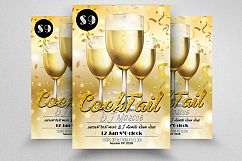 10 Summer Beach Cocktail Party Flyers Bundle Product Image 4
