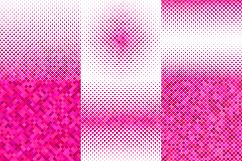 24 Pink Square Patterns (AI, EPS, JPG 5000x5000) Product Image 5