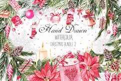 Watercolor Christmas BUNDLE 2 Product Image 9