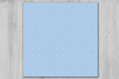 Snowman Digital Paper, Christmas Background, Holiday Pattern, Snowflakes Background, Winter Pattern, Xmas Background, Snowman Clipart. Product Image 2