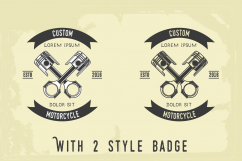 Vintage Motorcycle Badge Vol.01 Product Image 2
