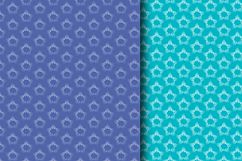STAR SNOWFLAKE PATTERN DIGITAL PAPERS Product Image 3