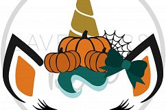 Halloween Unicorn Witches Bundle SVG | Spooky, Cute Product Image 4