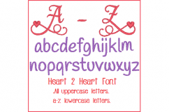 Heart 2 Heart Alphabet Product Image 2