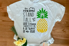 be a pineapple svg cut file pineapple quote svg pineapple Product Image 2