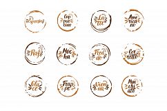Coffee drinks illustration Product Image 5