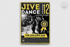 Jive Dance Flyer Template Product Image 2
