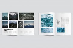 Clean &amp; Modern Minimalist Magazine Layout Product Image 6