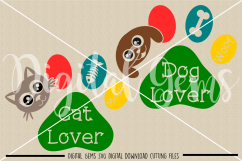 Cat and Dog lover SVG / PNG / EPS / DXF files Product Image 2