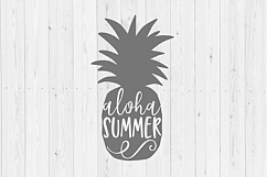 Pineapple SVG, summer SVG, svg, digital download, instant download, commercial license, cut file, pineapple, commercial use, DXF Product Image 1