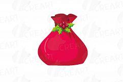 Christmas Elements watercolor clip art, Printable PNG files Product Image 8