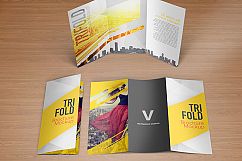 Realistic Trifold Brochure Mockups Product Image 3